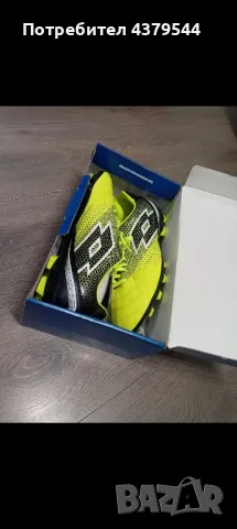 Чисто нови бутонки Lotto Spider 200 LGHFG – размер 43 , снимка 4 - Футбол - 50305072