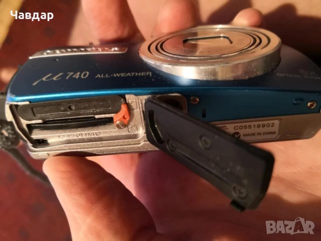 Фотоапарат Olympus M740, снимка 3 - Фотоапарати - 53045905