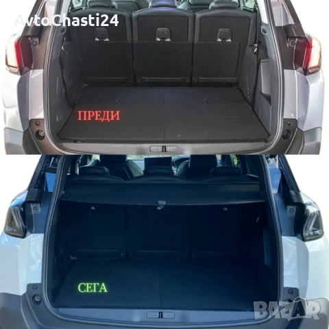 Щора за багажник на PEUGEOT 5008 2017 - 2024 (НОВА), снимка 2 - Аксесоари и консумативи - 53468029