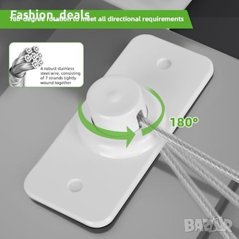 Нови 2 броя сигурни ограничители за UPVC прозорци Безопасност Дом Защита, снимка 7 - Други стоки за дома - 41806935