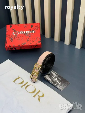 Christian Dior дамски колани естествена кожа , снимка 8 - Колани - 49690323