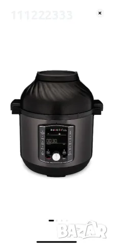 Комбиниран мултикукър с еър фрайър Instant pot два капака