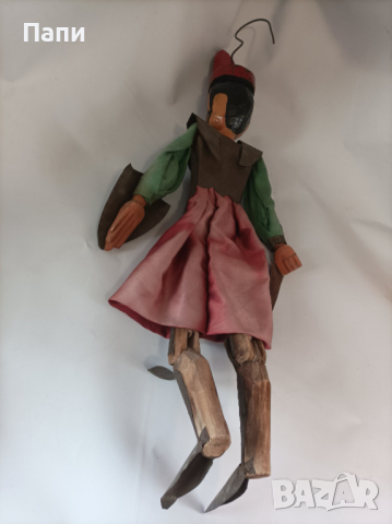 Стара кукла, снимка 2 - Антикварни и старинни предмети - 36226419