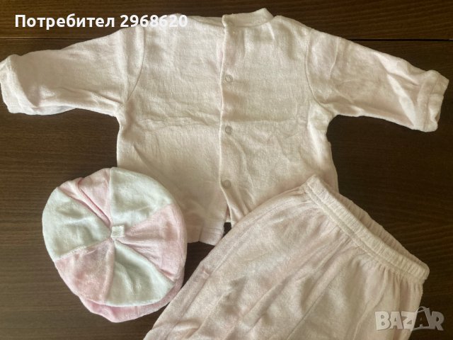 Лот бебешки дрехи  0-3 месеца 62 см, снимка 7 - Комплекти за бебе - 42595140