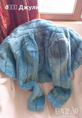 Красиво палто от еко косъм, снимка 11 - Палта, манта - 52840672