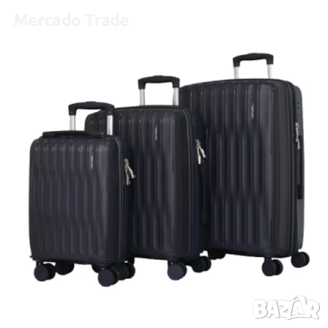 Комплект куфари Mercado Trade, 3бр., 1033, Различни цветове, снимка 6 - Куфари - 52250066