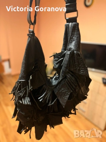 Чанта естествена кожа, снимка 2 - Чанти - 53691632