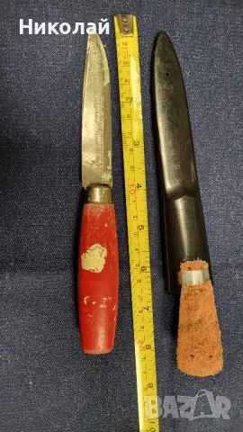Стар скандинавски нож, финка Швеция 5, снимка 2 - Антикварни и старинни предмети - 50539565
