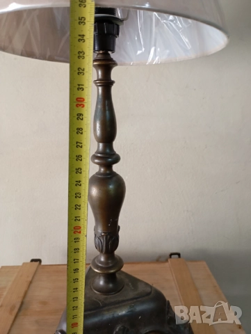 Винтидж настолна лампа, снимка 3 - Настолни лампи - 52210994
