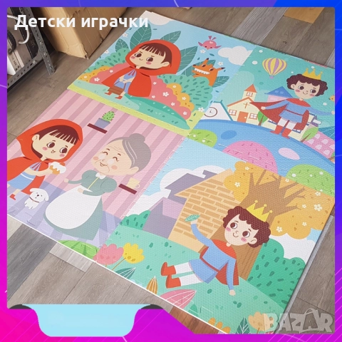 Мек пъзел килим за пода с картинки 60х60см , снимка 2 - Игри и пъзели - 52249266