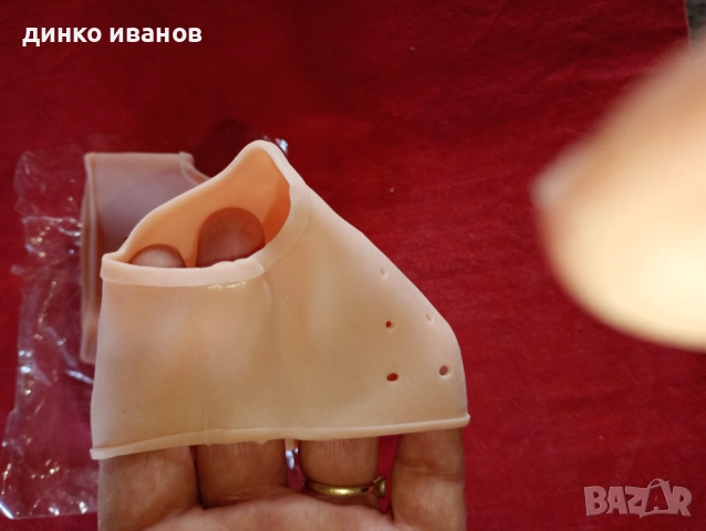 Силиконови чорапи за пети - Чисто нови , снимка 3 - Други - 51512432