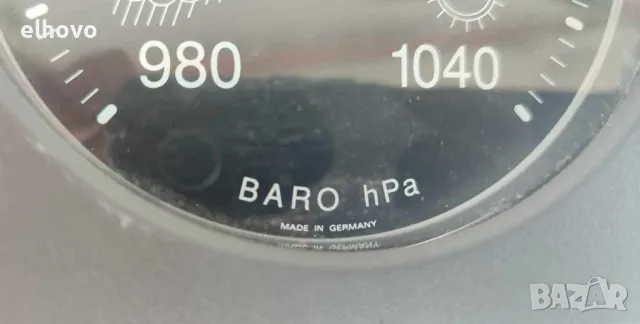 Хигрометър, термометър, барометър, часовник, снимка 6 - Антикварни и старинни предмети - 50264317