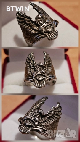 Стари сребърни Немски пръстени - 11 броя ( Проба 925 ) ! , снимка 6 - Пръстени - 52485402