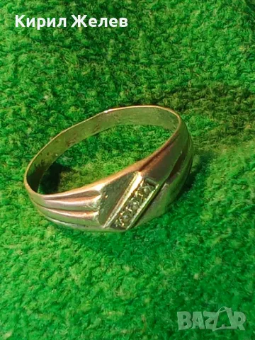 СТЪР СКЪПОЦЕНЕН АНГЛИЙСКИ СРЕБЪРЕН ПРЪСТЕН СРЕБРО 925 с ЮВЕЛИРНО ФАСЕТИРАНИ ЦИРКОНИ 47570, снимка 14 - Пръстени - 48901726