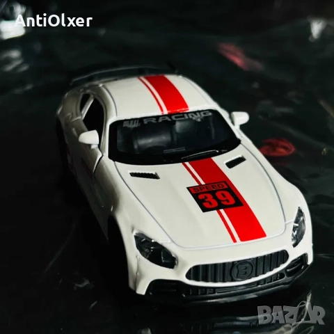 Mclaren P1 tm GTR & MERCEDES Diecast, снимка 6 - Коли, камиони, мотори, писти - 52586937