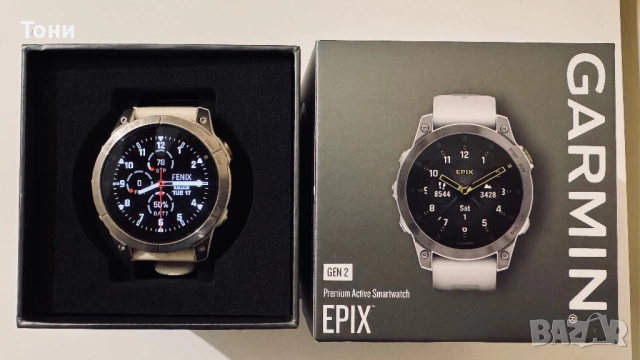 Garmin Epix Gen 2 Titanium Sapphire 47mm, снимка 1