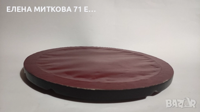 Дървен поднос с остъклено дъно и дантела, снимка 7 - Антикварни и старинни предмети - 52542418