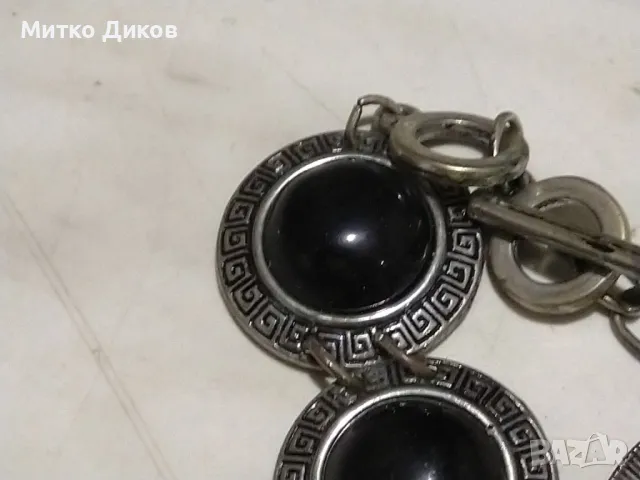 Гривна с оникс отлична, снимка 7 - Гривни - 49624990