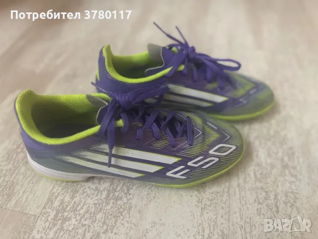 Футболни обувки Стоножки Adidas F50 - 36,5, снимка 5 - Футбол - 56114089