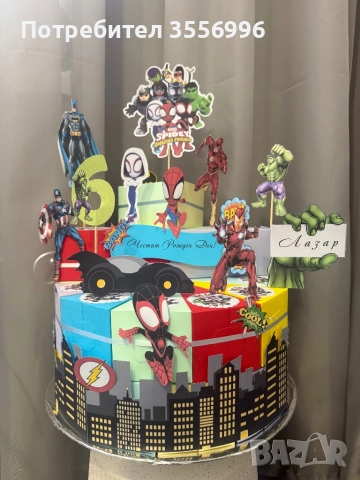 Картонени торти, снимка 3 - Декорация - 52259114