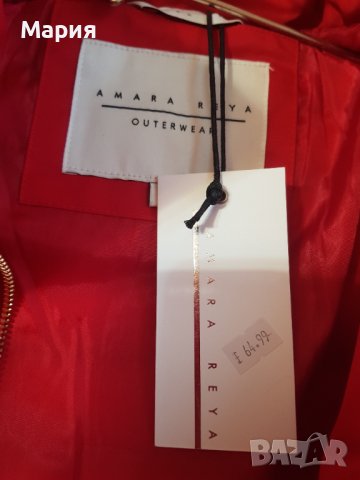 Ново зимно яке с етикет Amara reya, снимка 2 - Якета - 41343377
