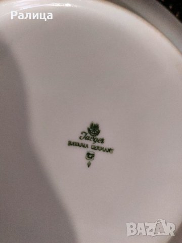 Колекционерски чинии ,за стена,от баварски порцелан, с маркировка , снимка 3 - Колекции - 41346554