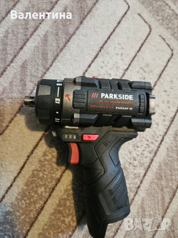 Ударен винтоверт Parkside PSBSAP 12V A1 ,45nm, снимка 7 - Винтоверти - 52436366