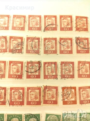 Пощенски марки Германия.120 бр., снимка 9 - Филателия - 51321674