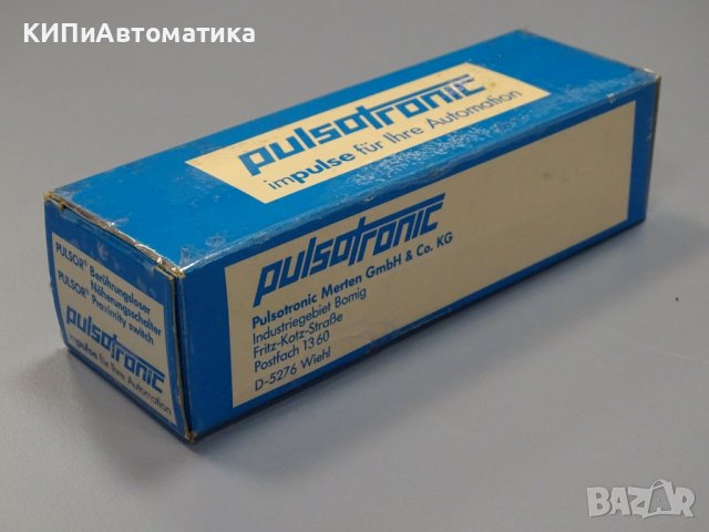 Индуктивен датчик Pulsotronic 9907-1800 proximity switch , снимка 10 - Резервни части за машини - 39001511