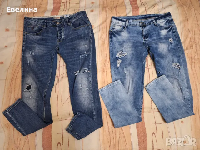 Дънки дамски 2 броя 25 лв