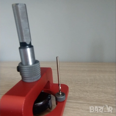 Комплект за пробиване отвори на панти, алуминиева сплав, водач 35 мм, снимка 11 - Други инструменти - 53537144