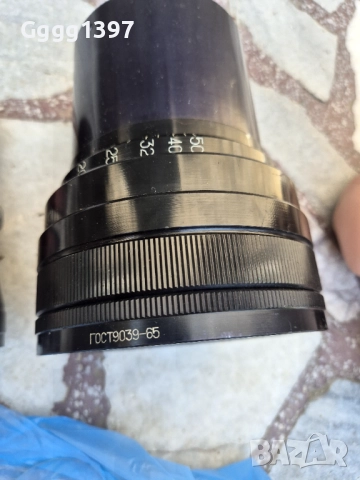 Съветски проекционен обектив, снимка 2 - Обективи и филтри - 51491613
