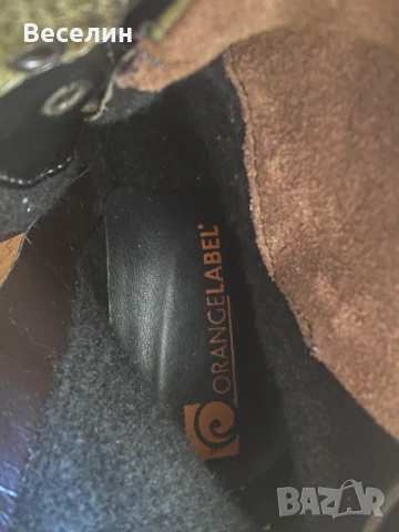Боти естествена кожа Orange Label, снимка 9 - Дамски боти - 51062899