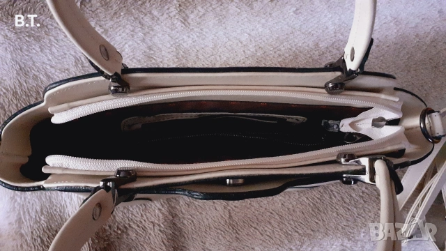 Продавам Дамска зелена пола - Размер S + Подарък Дамска кожена чанта - екрю цвят, снимка 9 - Поли - 53771363