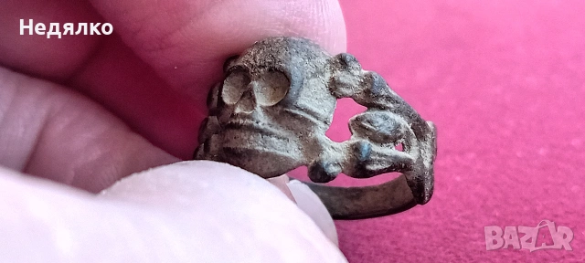 Оригинал "Bandenkampf",WW2,SS,немски пръстен