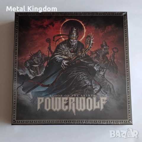 POWERWOLF - Blood Of The Saints (Box Set - 3 x Violet Vinyl) NEW & SEALED
