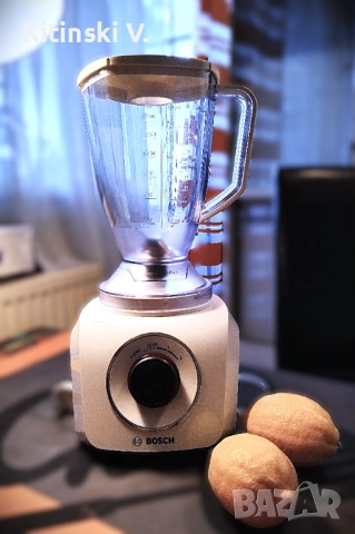 Блендер 500W Bosch MMB21P0R |  бял/червен 