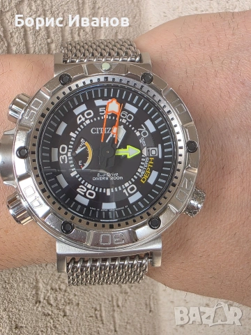 Citizen Promaster Marine Aqualand BN2021-03E + Аксесоари, снимка 6 - Мъжки - 53780841