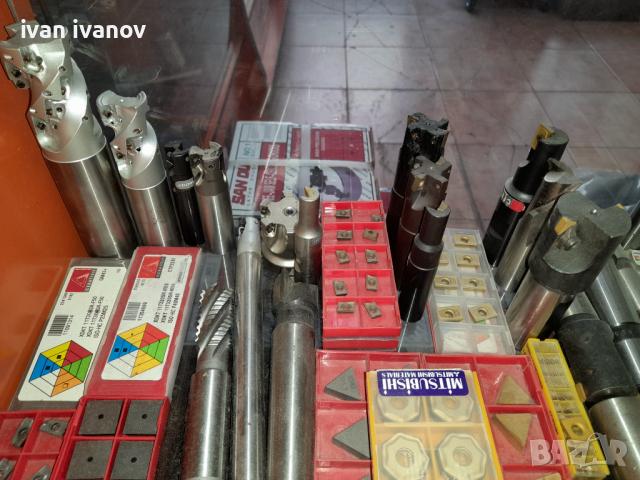 Стругарски ножове и фрези със сменяеми пластини , снимка 4 - Други машини и части - 13889780