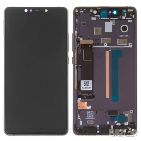 LCD Дисплей за Xiaomi Mi8 SE (2018) M1805E2A / Тъч скрийн / Рамка / Черен / Оригинал Service pack