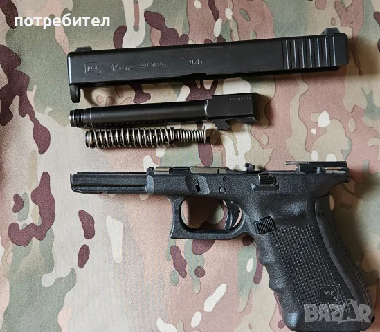 glock 17 gen 4 с резба, снимка 8 - Бойно оръжие - 55776929