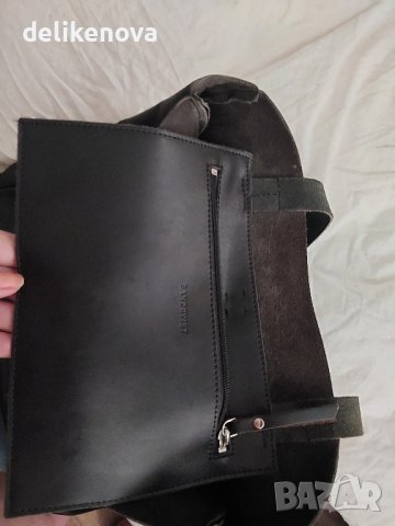 Голяма чанта от 100% Кожа. Ръчна изработка, снимка 5 - Чанти - 41931579