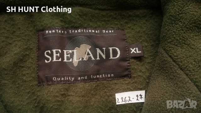 SEELAND HUNING POLAR Fleece Jacket размер XL за лов поларена горница - 2159, снимка 7 - Екипировка - 53541077