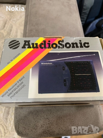 Vintage Electronica | Radio | AudioSonic | TK-386 | Wereldradio | jaren 80 en 90 | радио , снимка 5 - Радиокасетофони, транзистори - 51670731