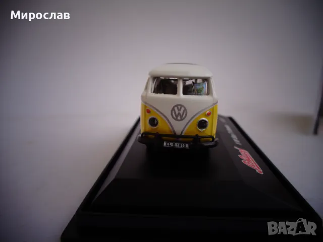 1:87 H0 SCHUCO VW BUS T1 SAMBA КОЛИЧКА МОДЕЛ ИГРАЧКА, снимка 3 - Колекции - 47801530