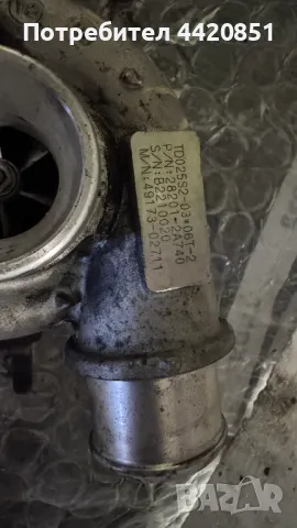 Турбо компресор за Kia Venga 2010  - 28201-2A740  / B2210020 / 49173-02711, снимка 2 - Части - 50082848