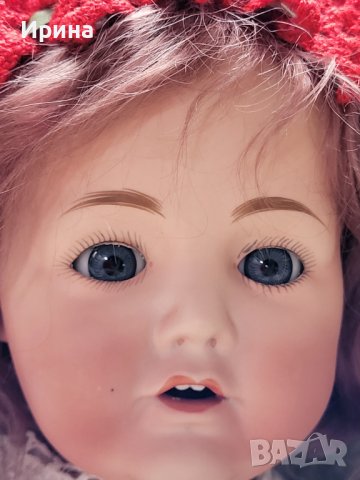 Антична бебешка кукла Хилда, произведена от Nippon преди 1921 г 45 см., снимка 9 - Колекции - 42213856