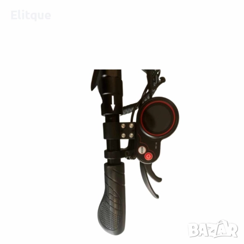 Супер бързият електрически  сгъваем скутер в черно с червено, снимка 8 - Друга електроника - 52854132