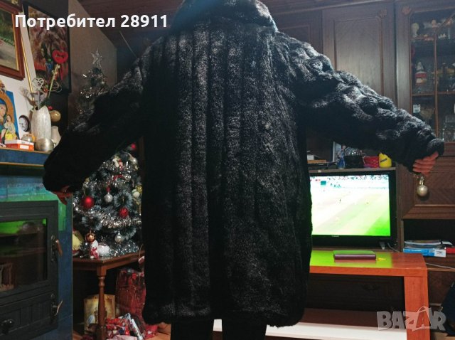 Палто от еко кожа, снимка 3 - Палта, манта - 39043301