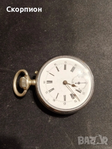 Швейцарски джобен часовник 1905г.  - 6 РУБИНА -  ПРОМОЦИЯ, снимка 5 - Джобни - 48833608